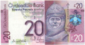 Clydesdale Bank Plc From 1982 20 Pounds, 11. 7.2013